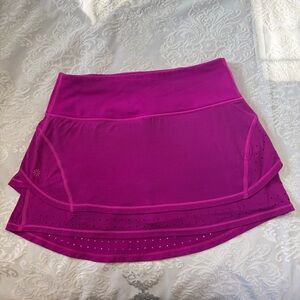 Athleta Stealth Trucool Tennis Skort Fuchsia Pink Size XS